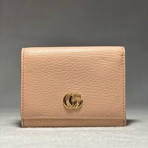 Authentic GUCCI GG Marmont Trifold Wallet